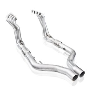 Pontiac G8 Performance Exhaust - Stainless Works - Long Tube Headers with Catted Leads - Mill finish - `08-`09